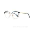 Ladies Fashion Metal Cat Eye Optical Frames